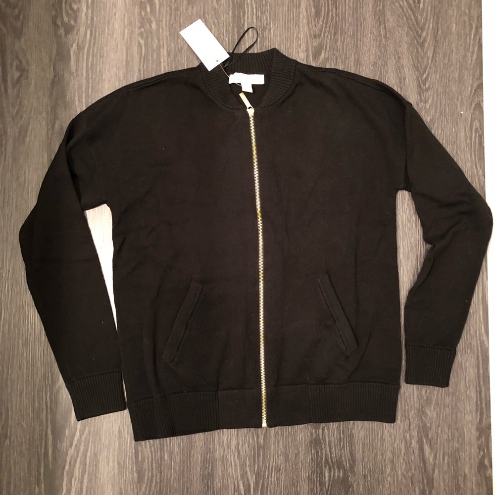 Michael Kors zip up sweater